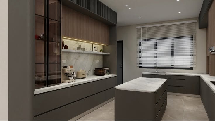 Luxury Kitchen Cabinet Design in Selangor - thumbnail 3